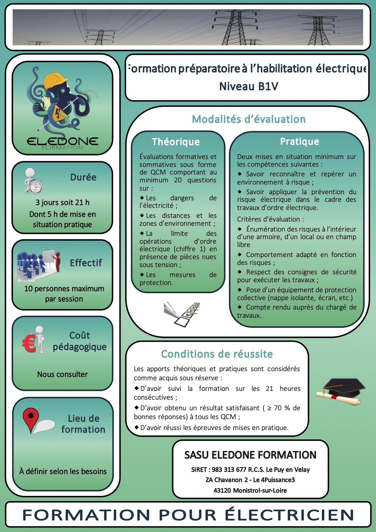 Fiche habilitation B1V 5