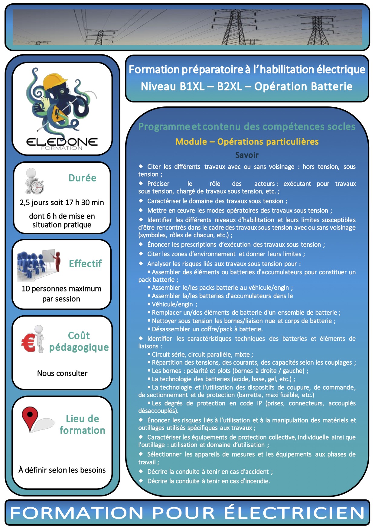 Fiche habilitation B1XL-B2XL-Opération batterie4