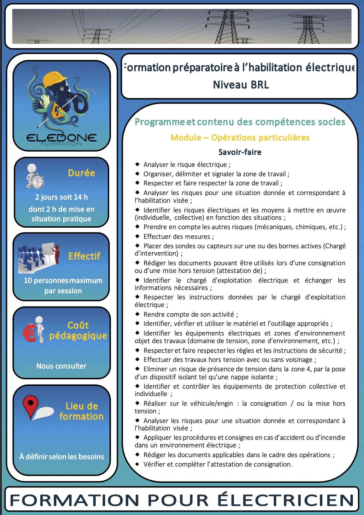 Fiche habilitation BRL5