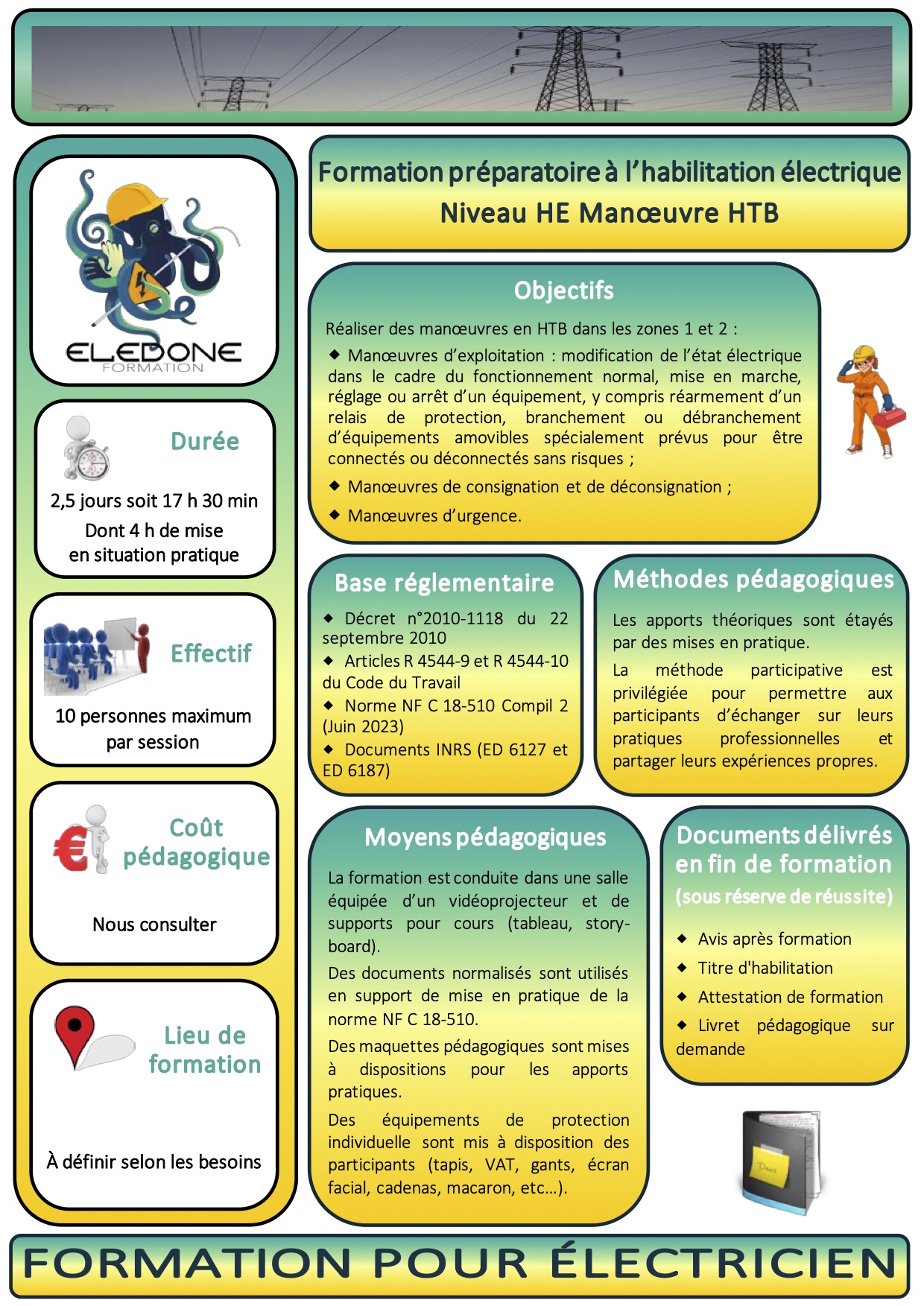 Fiche habilitation HE Manoeuvre HTB2